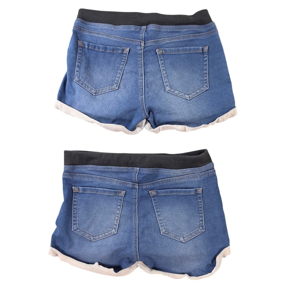 Lei Y2K Pull On Cuffed Denim Shorts Bundle 2 Juniors M - Picture 2 of 6
